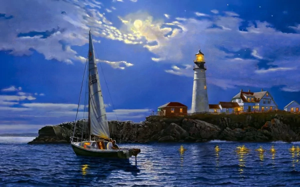  Moonlight Sail