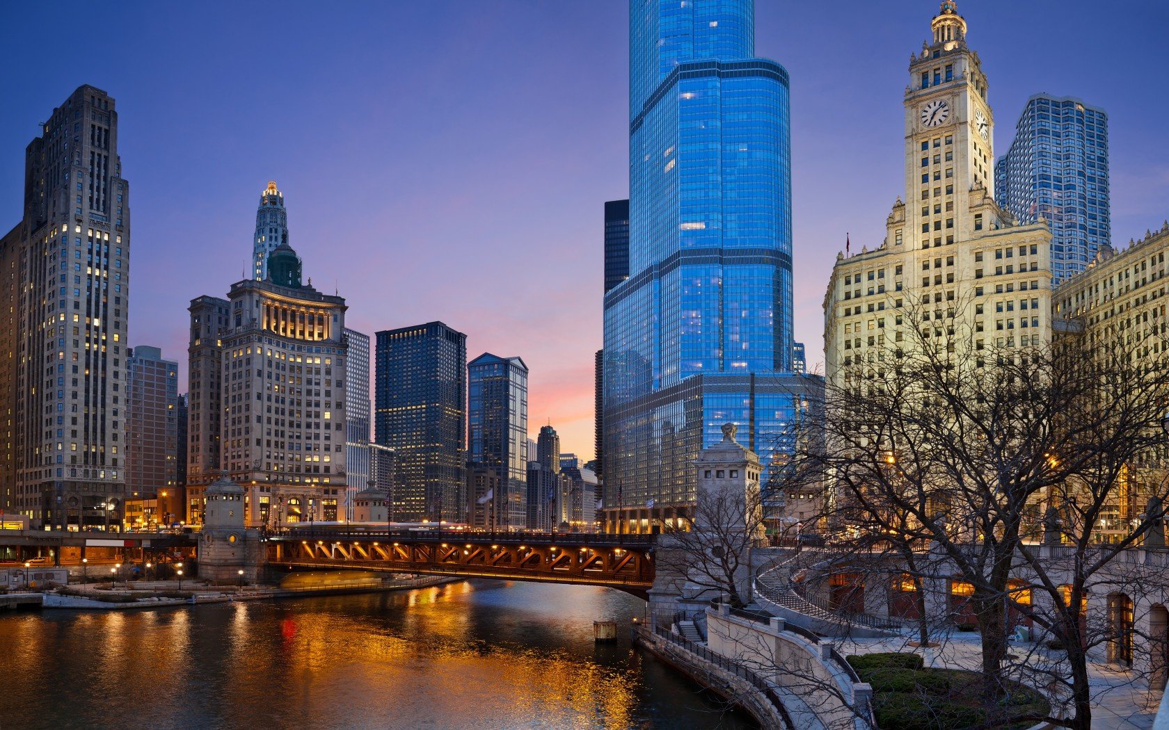 Download Illinois Man Made Chicago Wallpaper