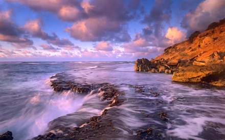 nature coastline HD Desktop Wallpaper | Background Image