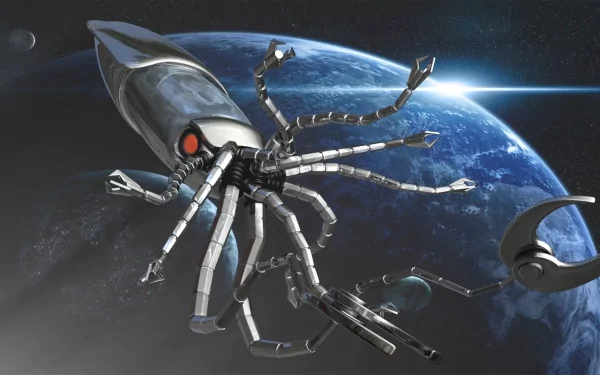  Robot Squid 3D