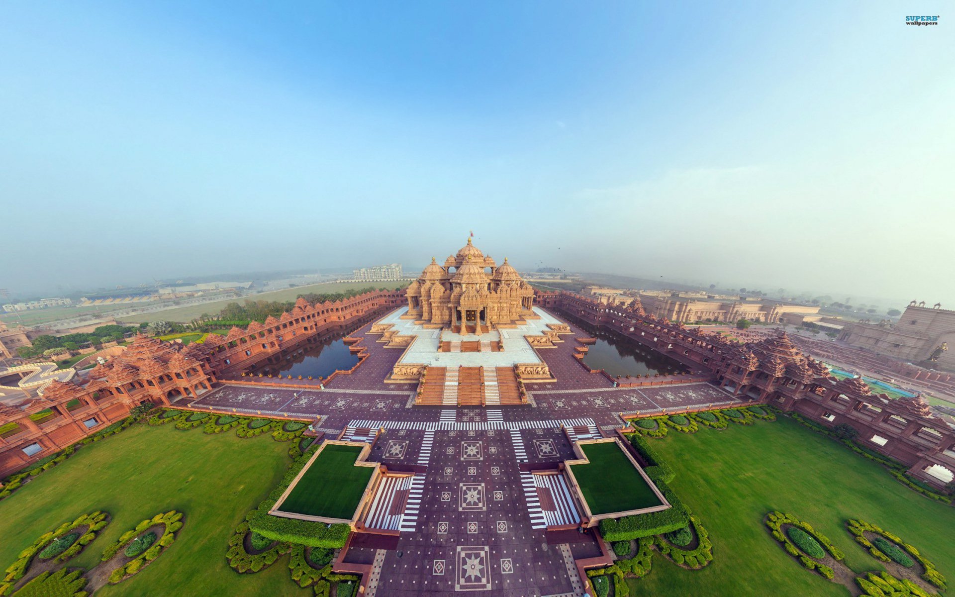 Download Religious Akshardham HD Wallpaper