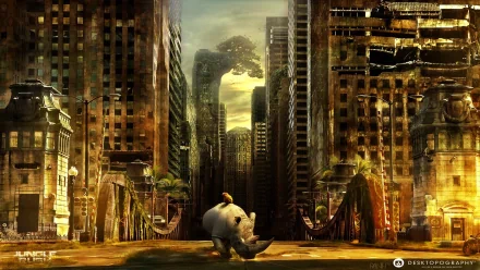 artistic Desktopography HD Desktop Wallpaper | Background Image