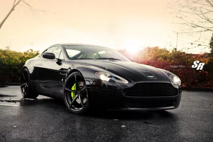 vehicle Aston Martin V8 Vantage HD Desktop Wallpaper | Background Image