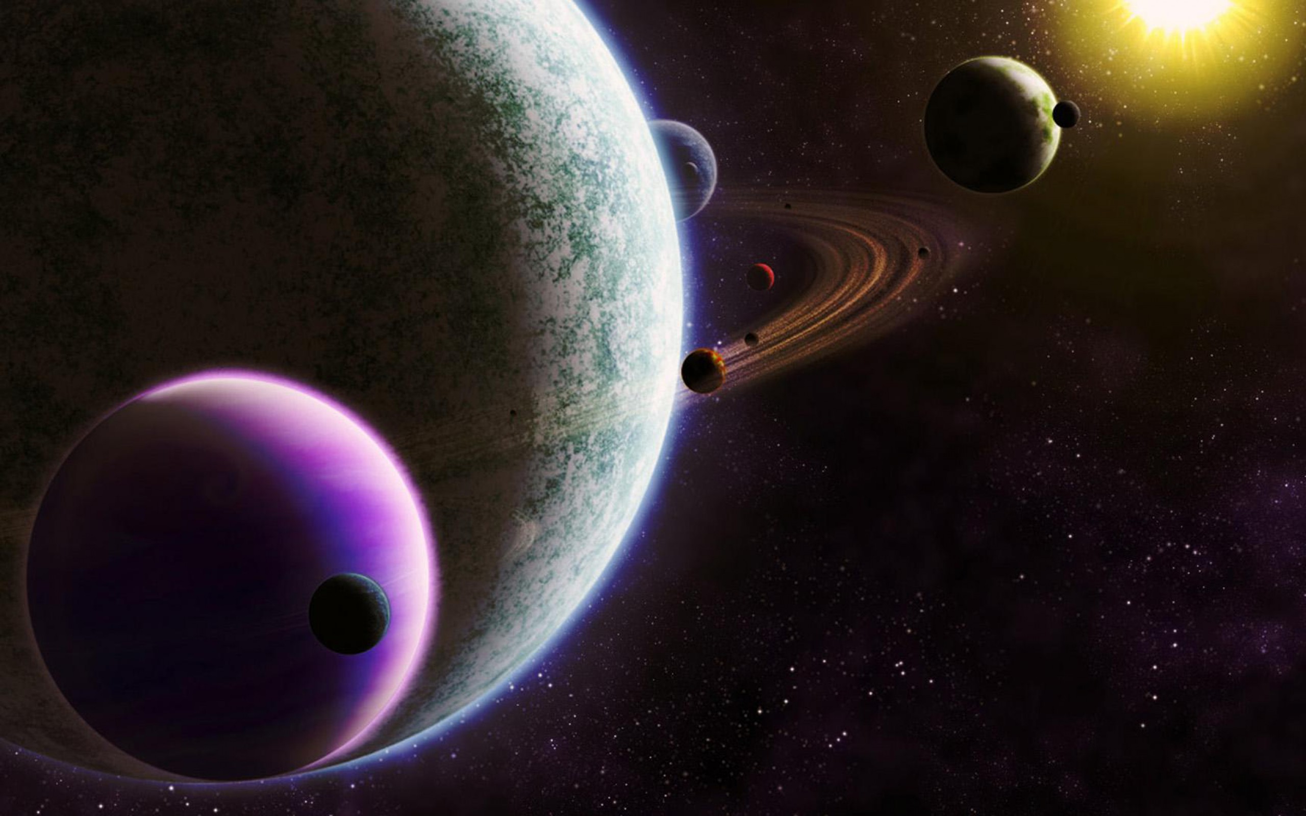 Download Sci Fi Planet HD Wallpaper