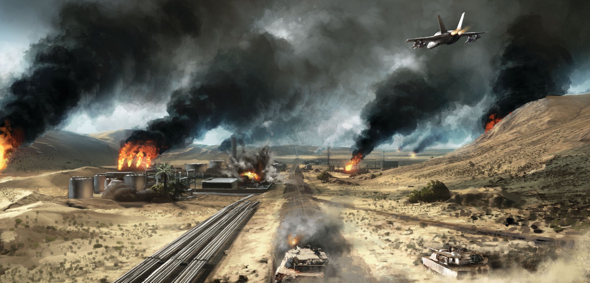 Download Battle Video Game Battlefield 3 HD Wallpaper