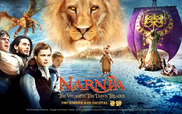 movie The Chronicles of Narnia: The Voyage of the Dawn Treader HD Desktop Wallpaper | Background Image