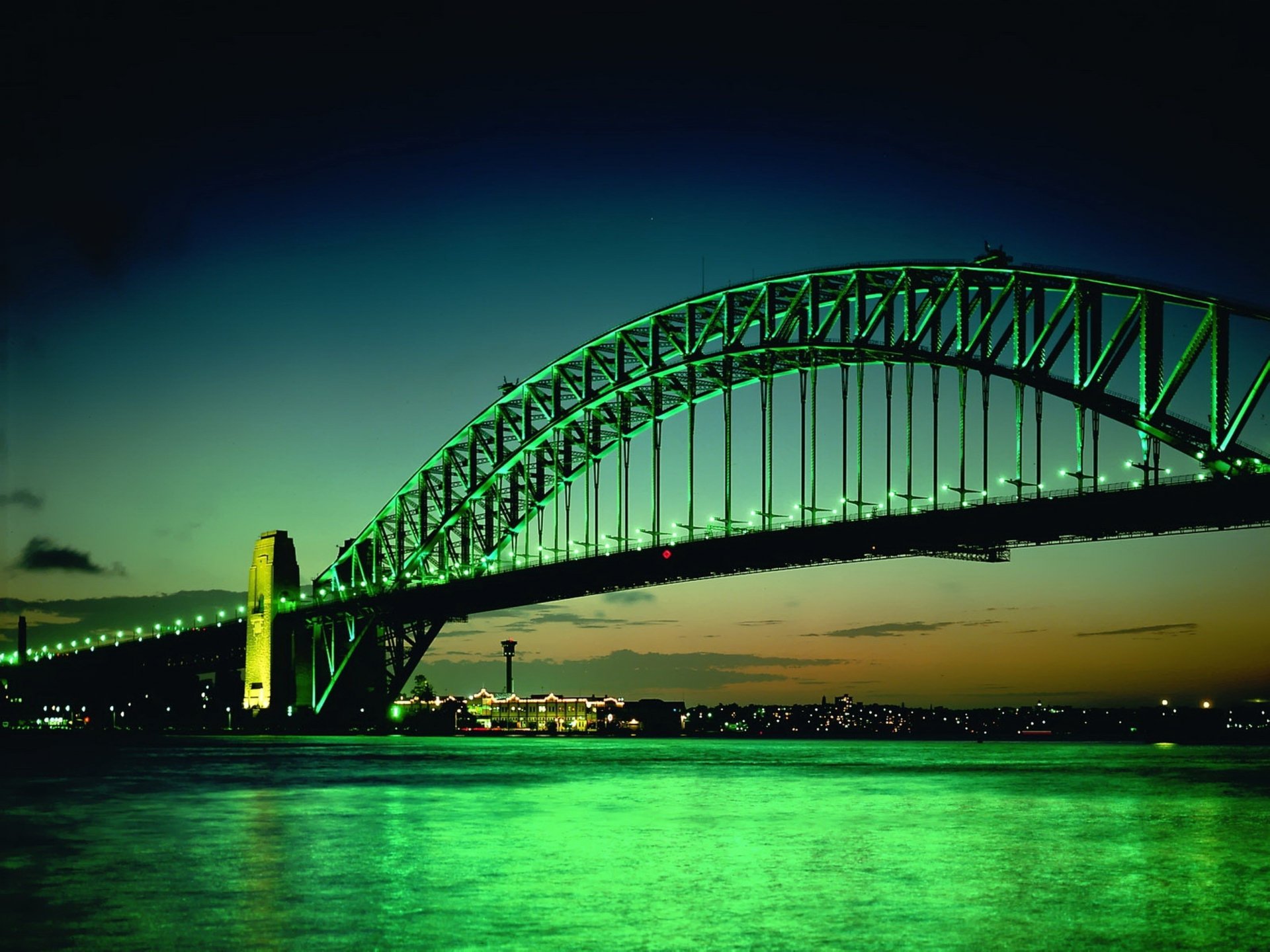 Download Man Made Sydney Harbour Bridge HD Wallpaper