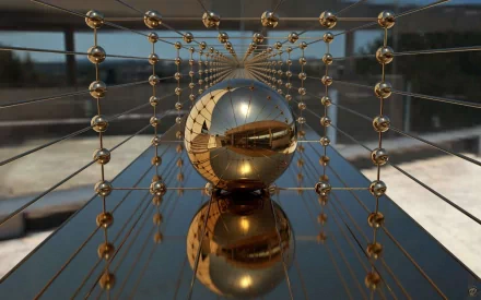 Abstract sphere HD Desktop Wallpaper | Background Image