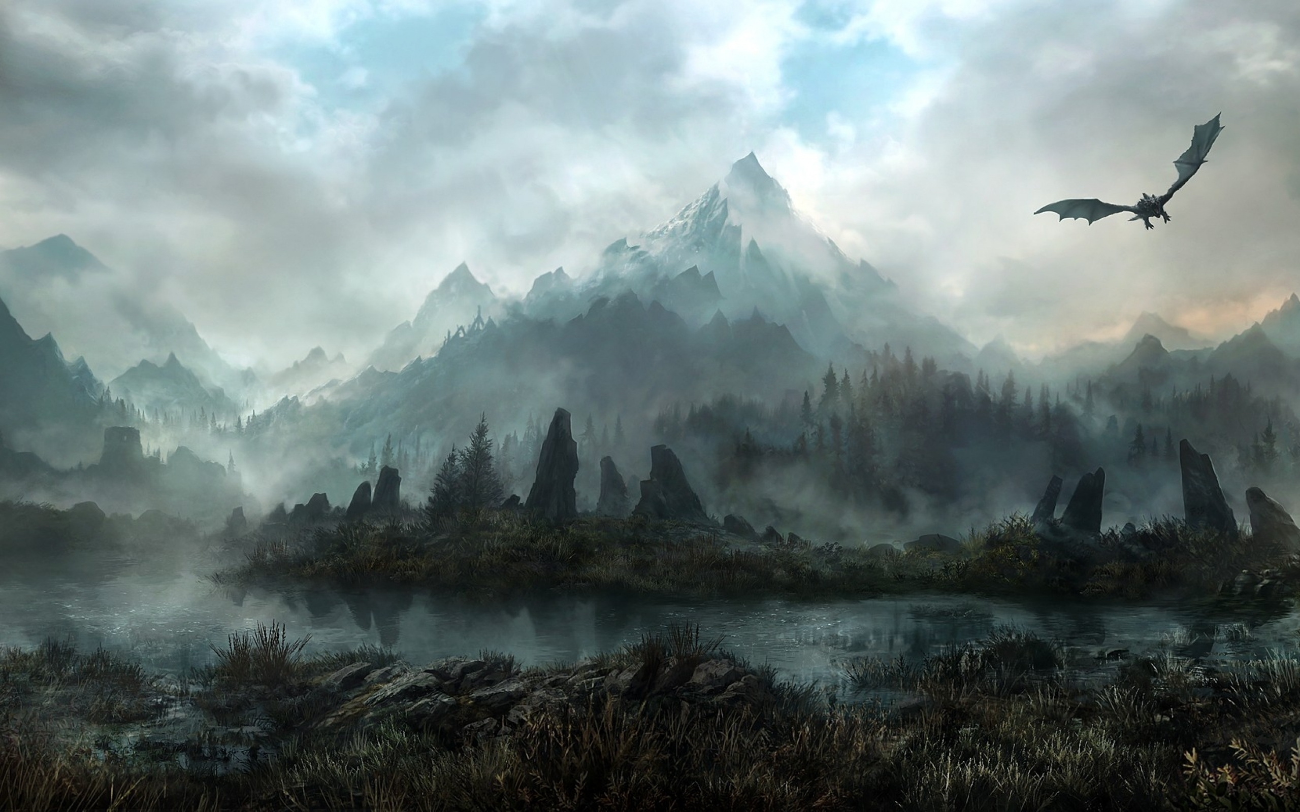The Elder Scrolls V: Skyrim Full HD Wallpaper and Background Image