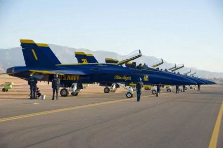  Blue Angels by Rachel McMarr