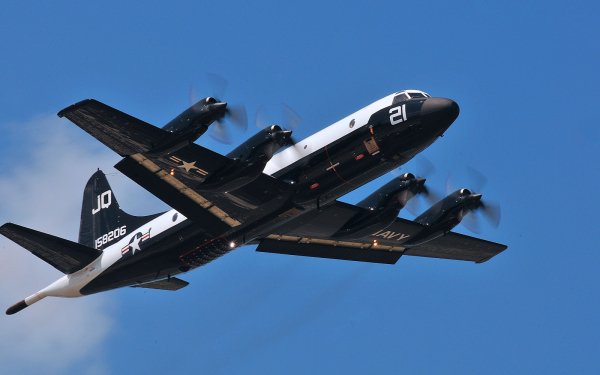 Military Lockheed P-3 Orion Military Aircraft Navy Aircraft Airplane Vehicle HD Wallpaper | Background Image