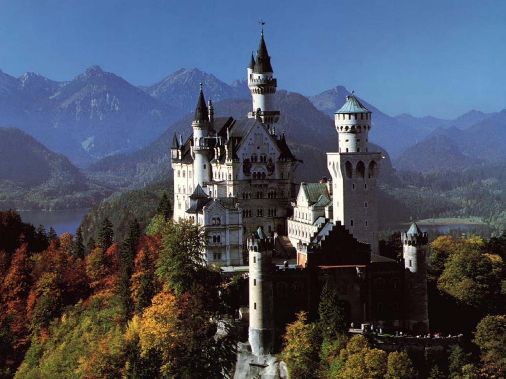 Download Man Made Neuschwanstein Castle HD Wallpaper