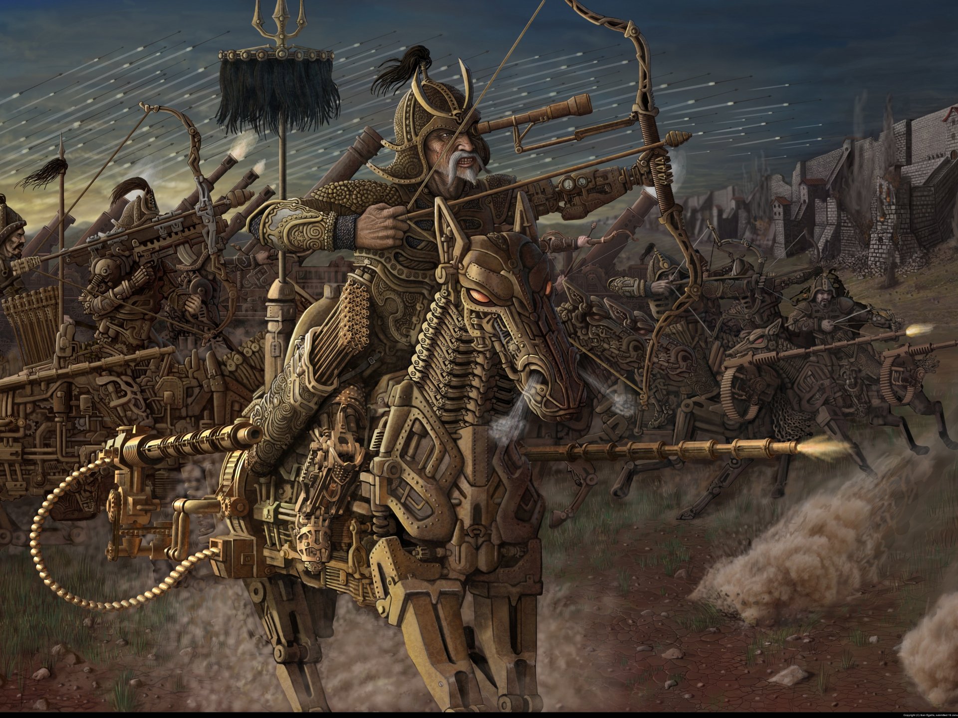 Download Fantasy Warrior Fantasy Warrior 4k Ultra HD Wallpaper