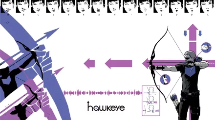 Comic Hawkeye HD Desktop Wallpaper | Background Image