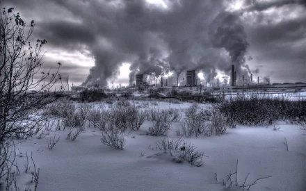 man made factory HD Desktop Wallpaper | Background Image