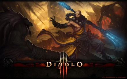 Monk (Diablo III) video game Diablo III HD Desktop Wallpaper | Background Image