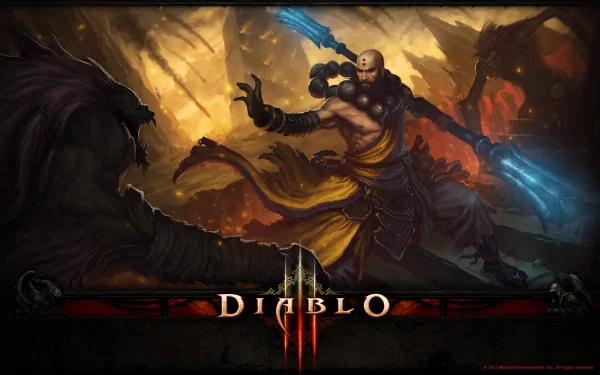 Monk (Diablo III) video game Diablo III HD Desktop Wallpaper | Background Image