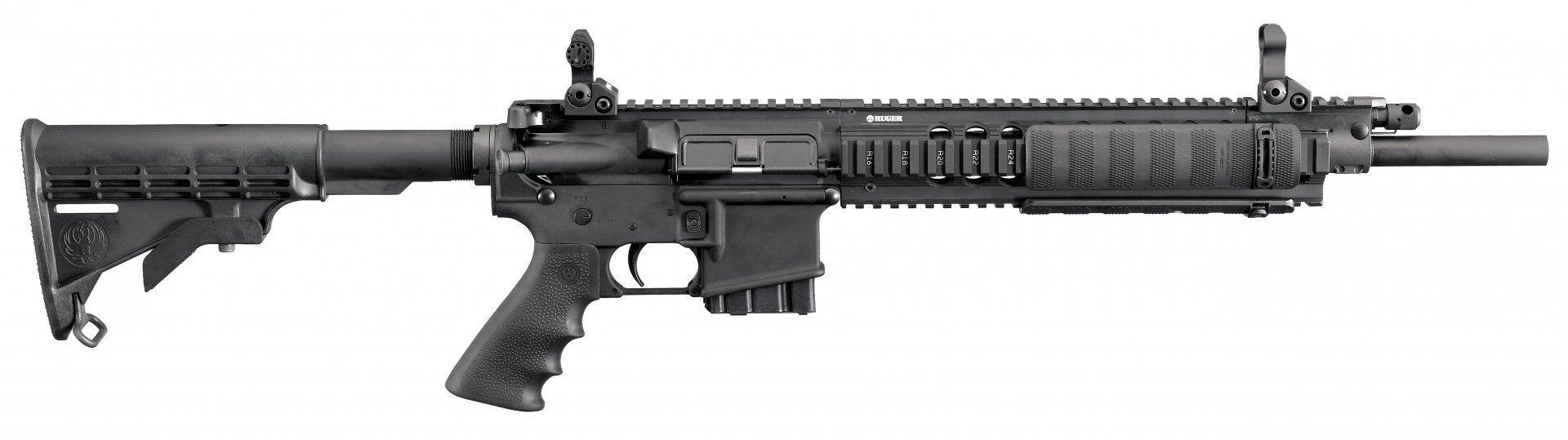 Download Man Made Ruger SR-556 HD Wallpaper