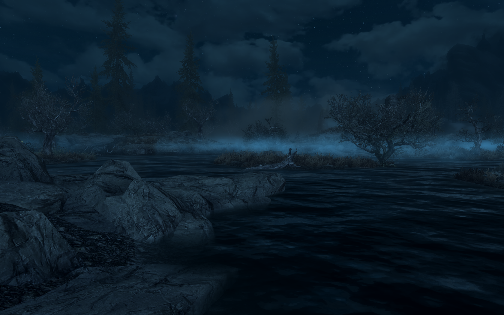 Night Fog 2 by PointOfOrigin