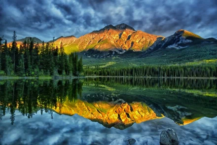 nature reflection HD Desktop Wallpaper | Background Image
