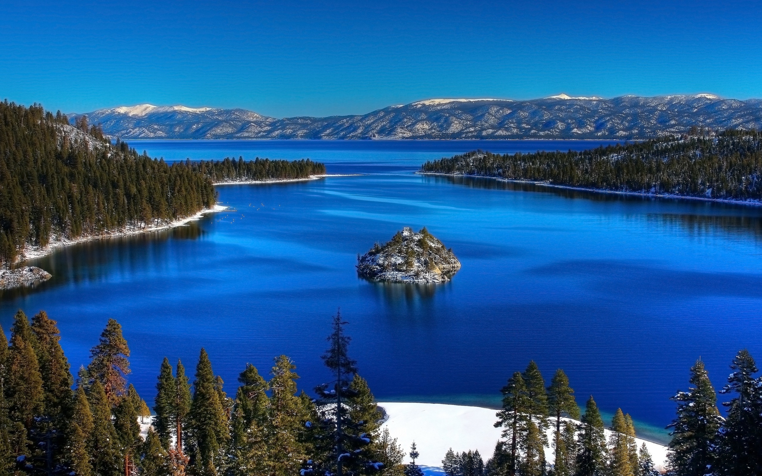 Naturaleza Lake Tahoe Fondo de pantalla HD | Fondo de Escritorio