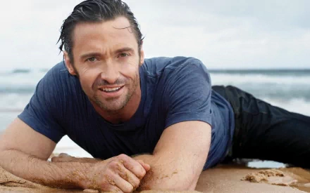 Celebrity Hugh Jackman HD Desktop Wallpaper | Background Image