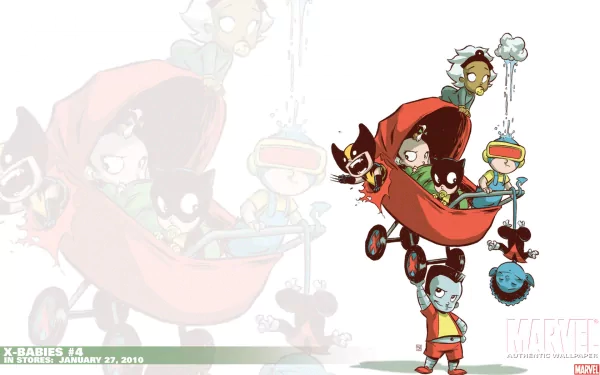 Comic x-babies HD Desktop Wallpaper | Background Image