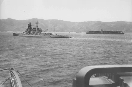 Japanese battleship Kirishima battleship military Japanese Navy HD Desktop Wallpaper | Background Image