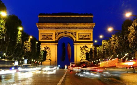 man made Arc de Triomphe HD Desktop Wallpaper | Background Image