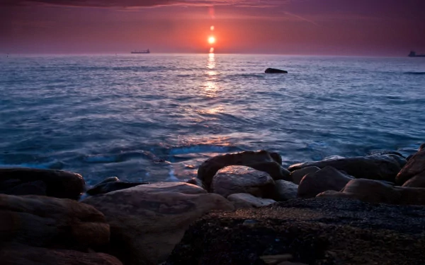 nature sunset HD Desktop Wallpaper | Background Image