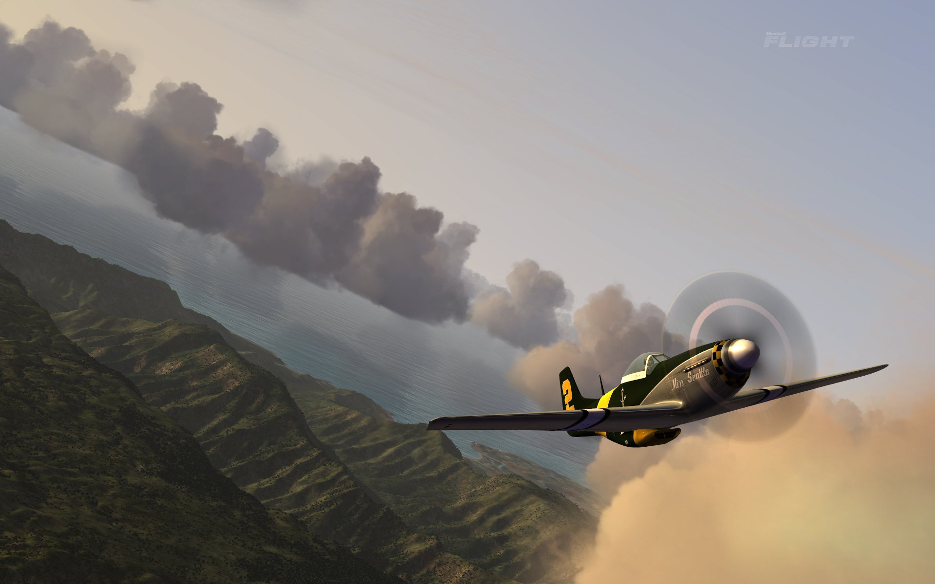 Download Video Game Microsoft Flight Hawaii HD Wallpaper