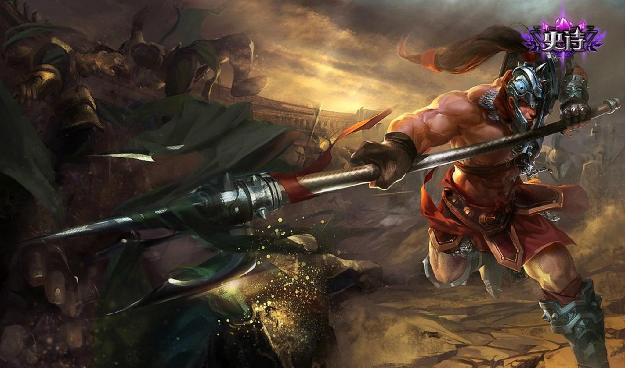 Xin Zhao Full HD Wallpaper and Background | 2048x1208 | ID:382212