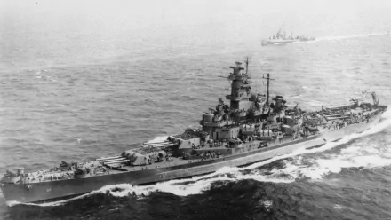 warship battleship military USS South Dakota (BB-57) HD Desktop Wallpaper | Background Image
