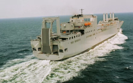 military USNS Benavidez (T-AKR-306) HD Desktop Wallpaper | Background Image