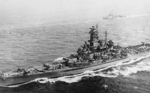 warship battleship military USS South Dakota (BB-57) HD Desktop Wallpaper | Background Image