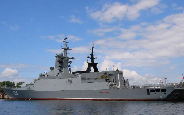  Russian corvette Steregushchiy