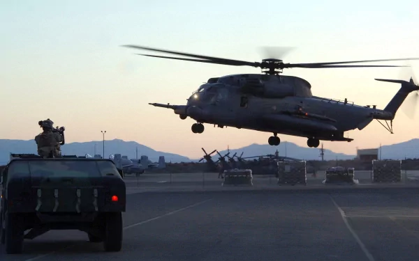 military Sikorsky MH-53 HD Desktop Wallpaper | Background Image