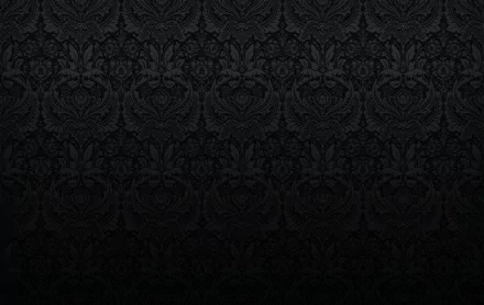 HD PC desktop wallpaper featuring an abstract, dark floral pattern with intricate details and a subtle textured design.