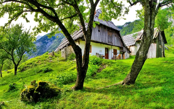 man made cabin HD Desktop Wallpaper | Background Image