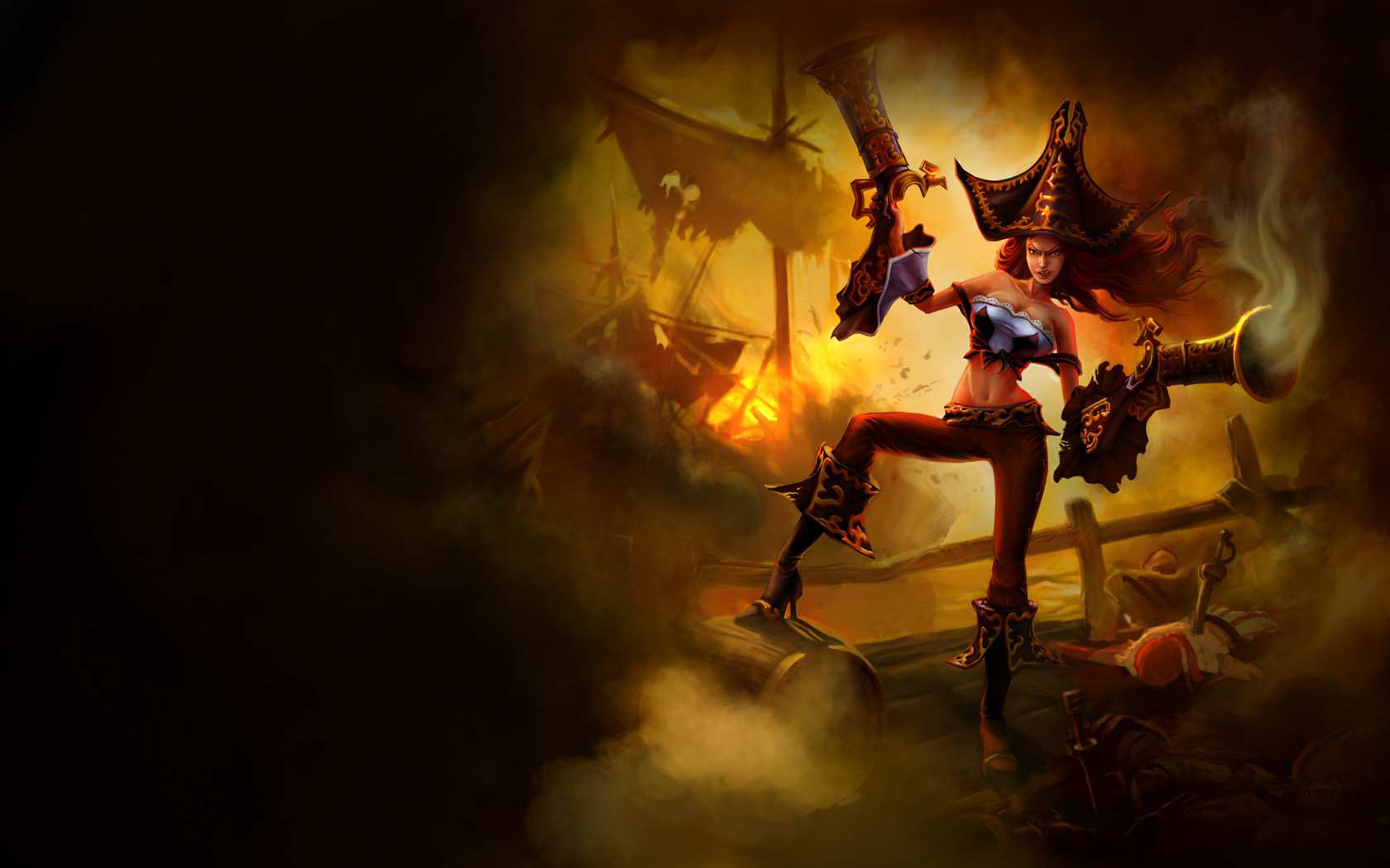 Download Miss Fortune (League Of Legends) Video Game League Of Legends  Wallpaper