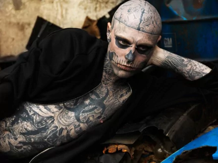 man Rick Genest HD Desktop Wallpaper | Background Image