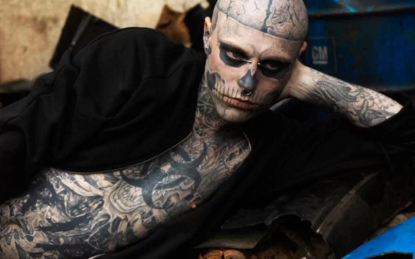 man Rick Genest HD Desktop Wallpaper | Background Image