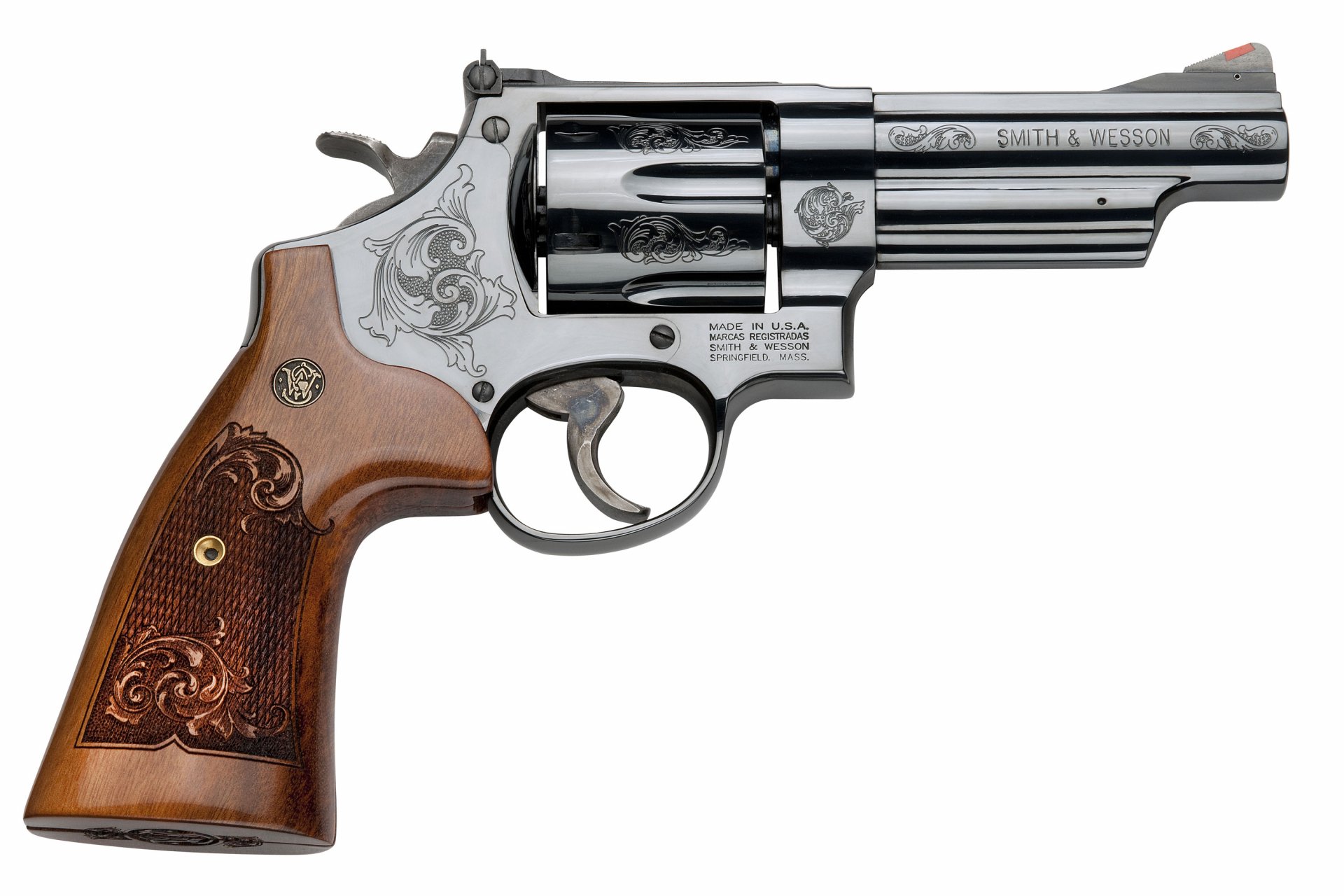 Man Made Smith Wesson Revolver Hd Wallpaper