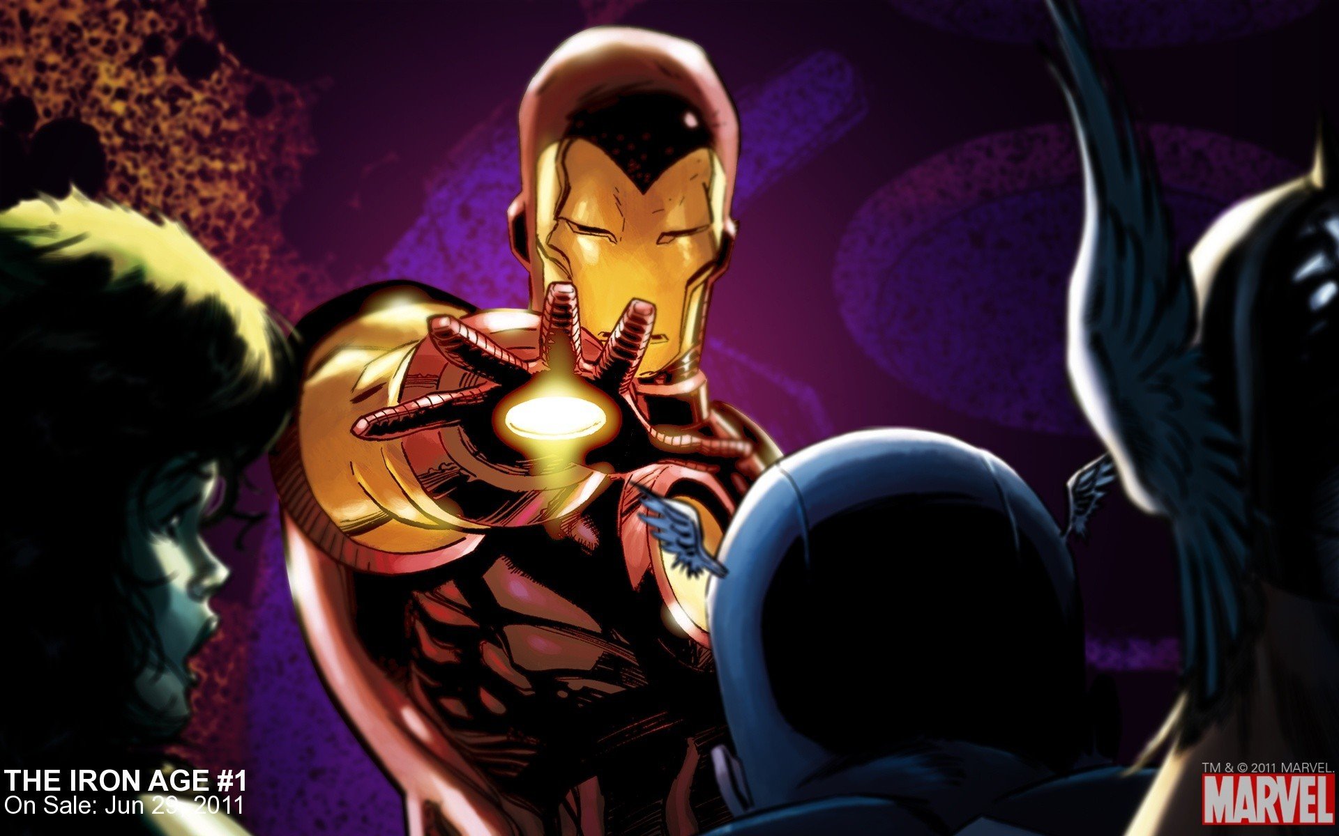 Download Iron Man Comic The Iron Age HD Wallpaper