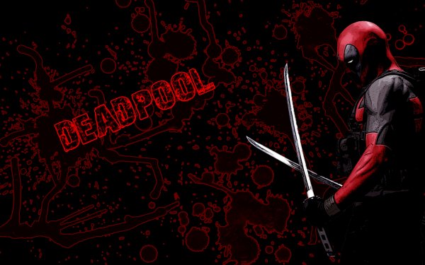 Comics Deadpool Merc with a Mouth Red Sword HD Wallpaper | Background Image