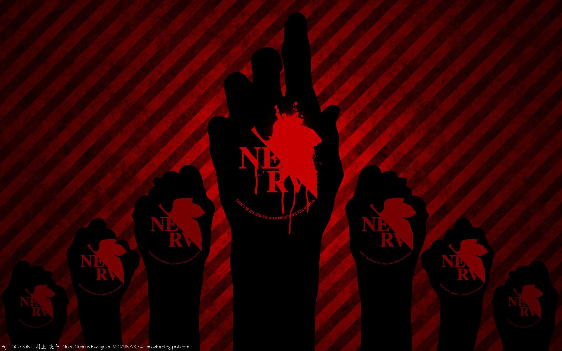 Nerv Evangelion Hd Wallpaper Background Image 19x10