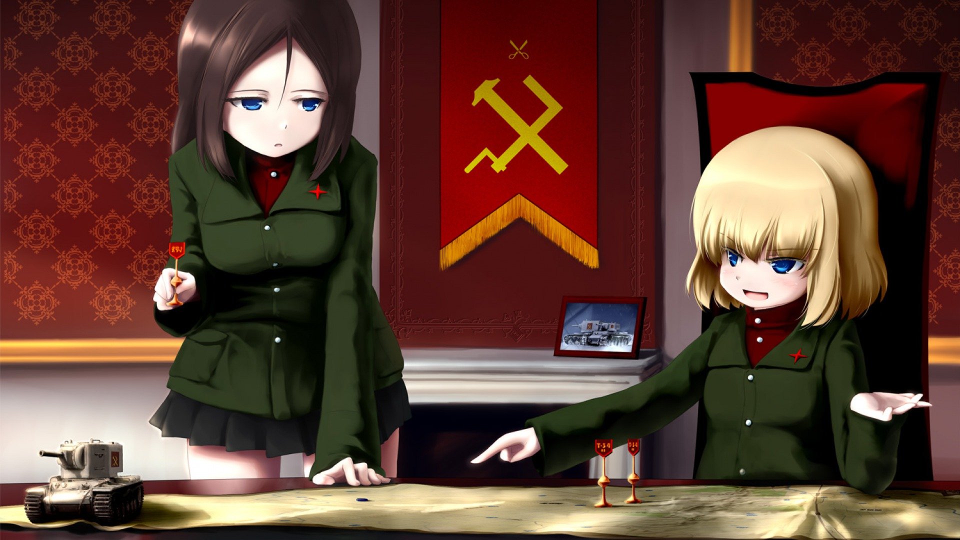 soviet anime girl