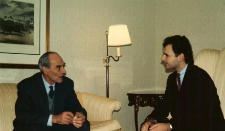  Prince Tomislav Karadjordjevic and Dejan Stojanovic, Chicago, 1993