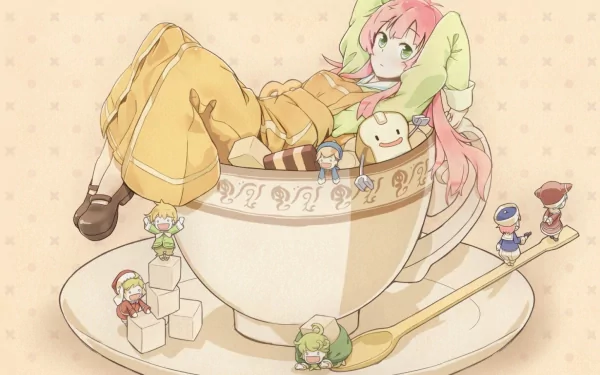 Anime Jinrui Wa Suitai Shimashita HD Desktop Wallpaper | Background Image