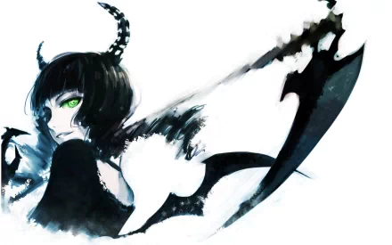 Dead Master (Black Rock Shooter) Anime Black Rock Shooter HD Desktop Wallpaper | Background Image